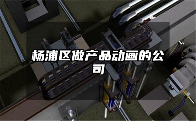 杨浦区做产品动画的公司