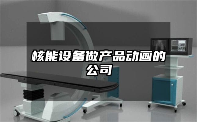 核能设备做产品动画的公司