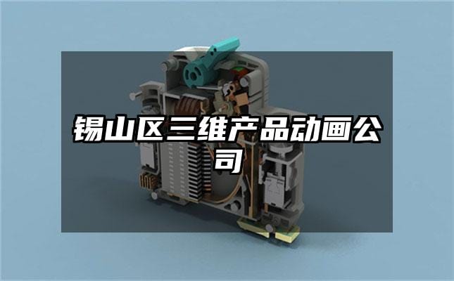 锡山区三维产品动画公司