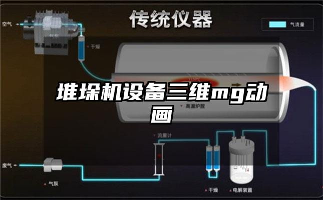 堆垛机设备三维mg动画