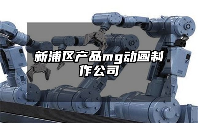 新浦区产品mg动画制作公司