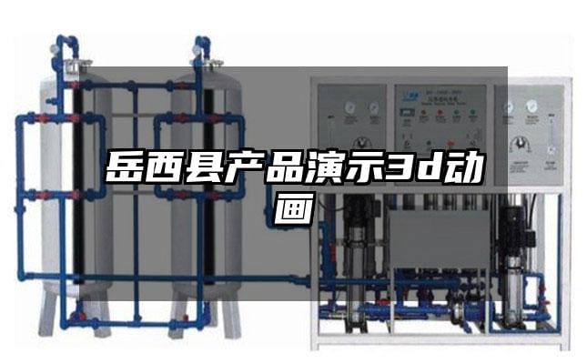 岳西县产品演示3d动画