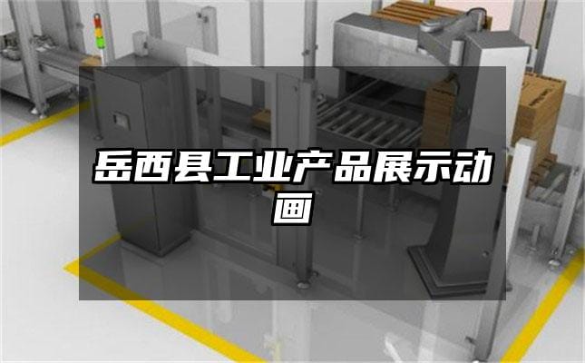 岳西县工业产品展示动画