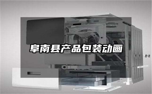 阜南县产品包装动画