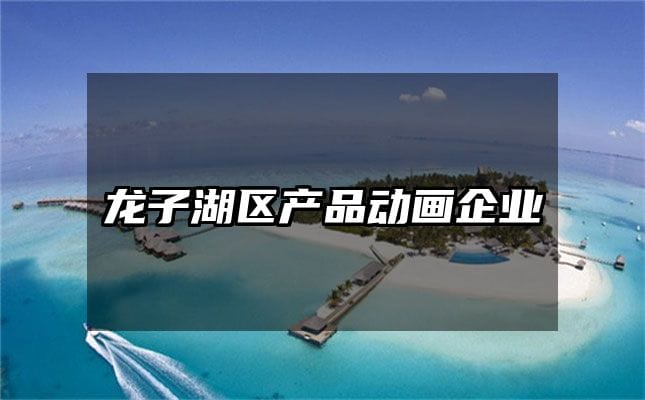 龙子湖区产品动画企业