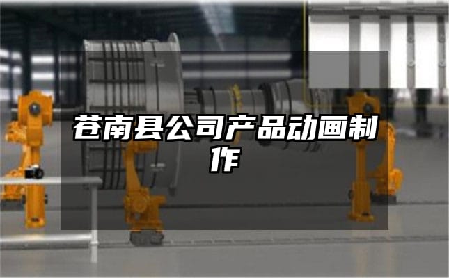 苍南县公司产品动画制作