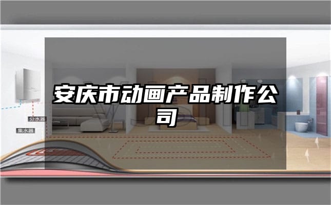 安庆市动画产品制作公司