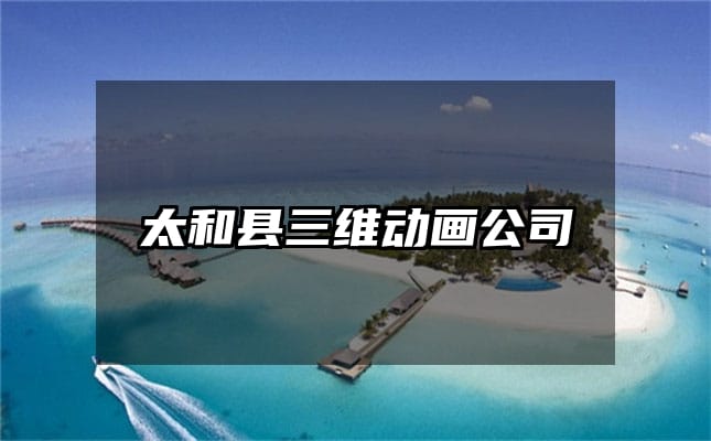 太和县三维动画公司