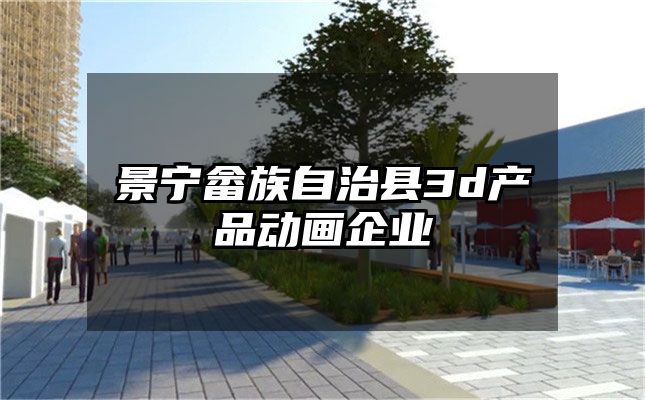 景宁畲族自治县3d产品动画企业