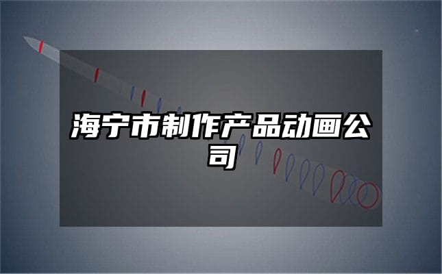 海宁市制作产品动画公司