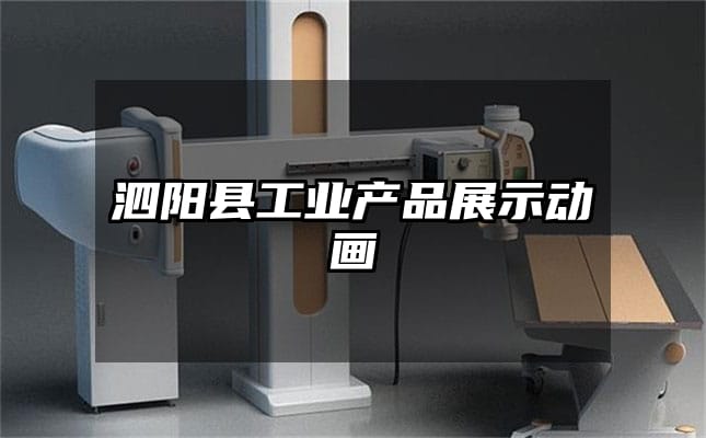 泗阳县工业产品展示动画