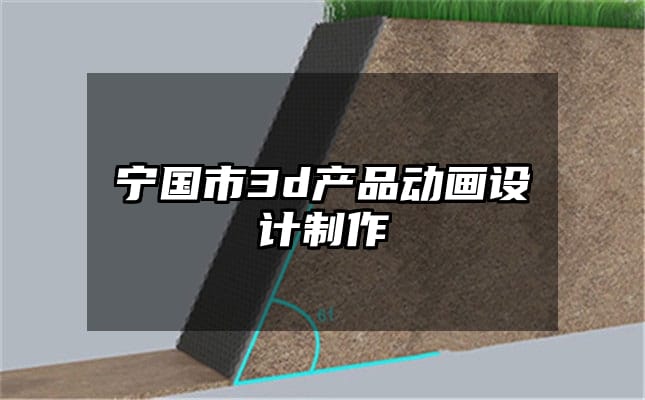 宁国市3d产品动画设计制作